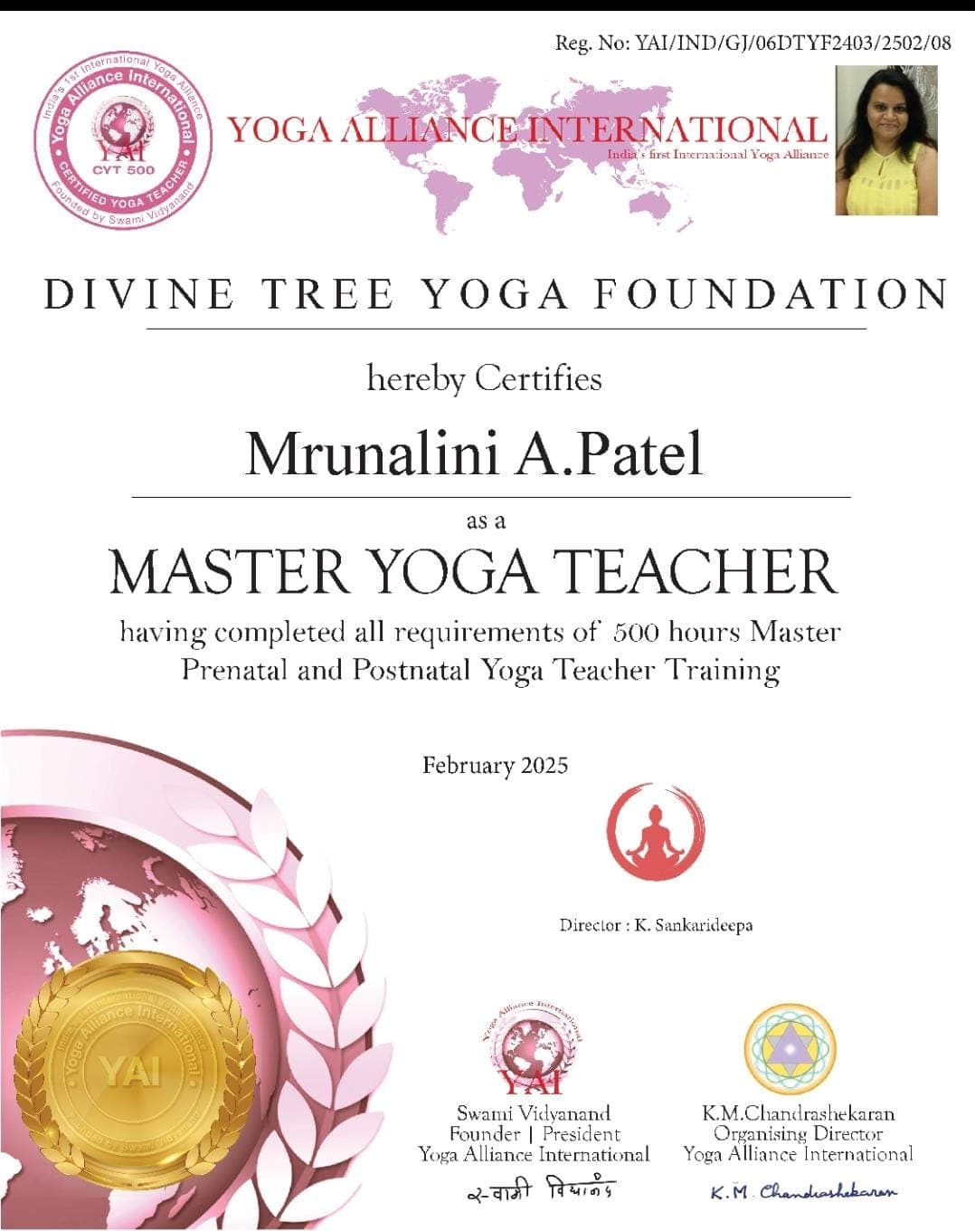 Certificate 1