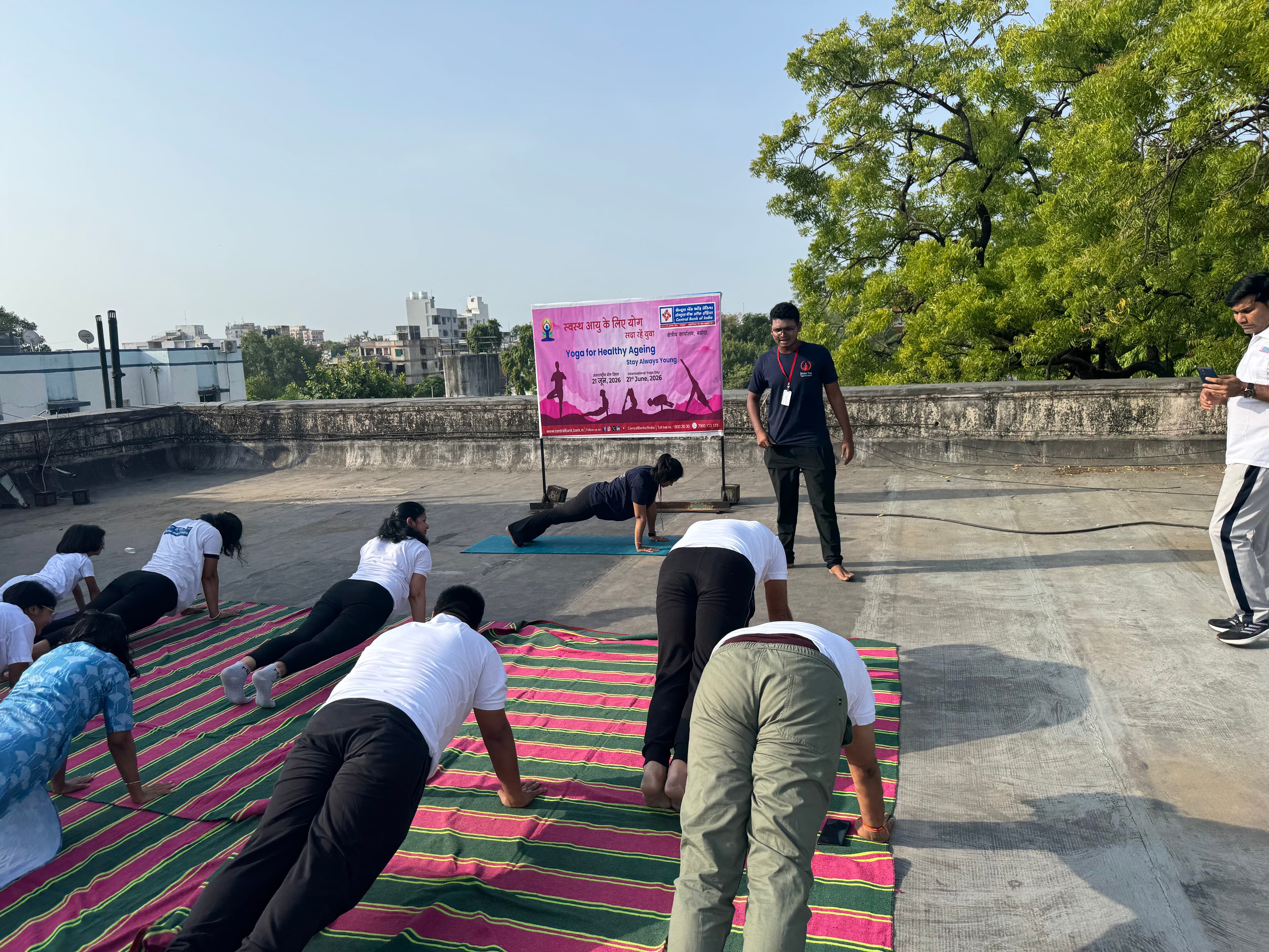International Day of Yoga 2026 – Central Bank of India image 3