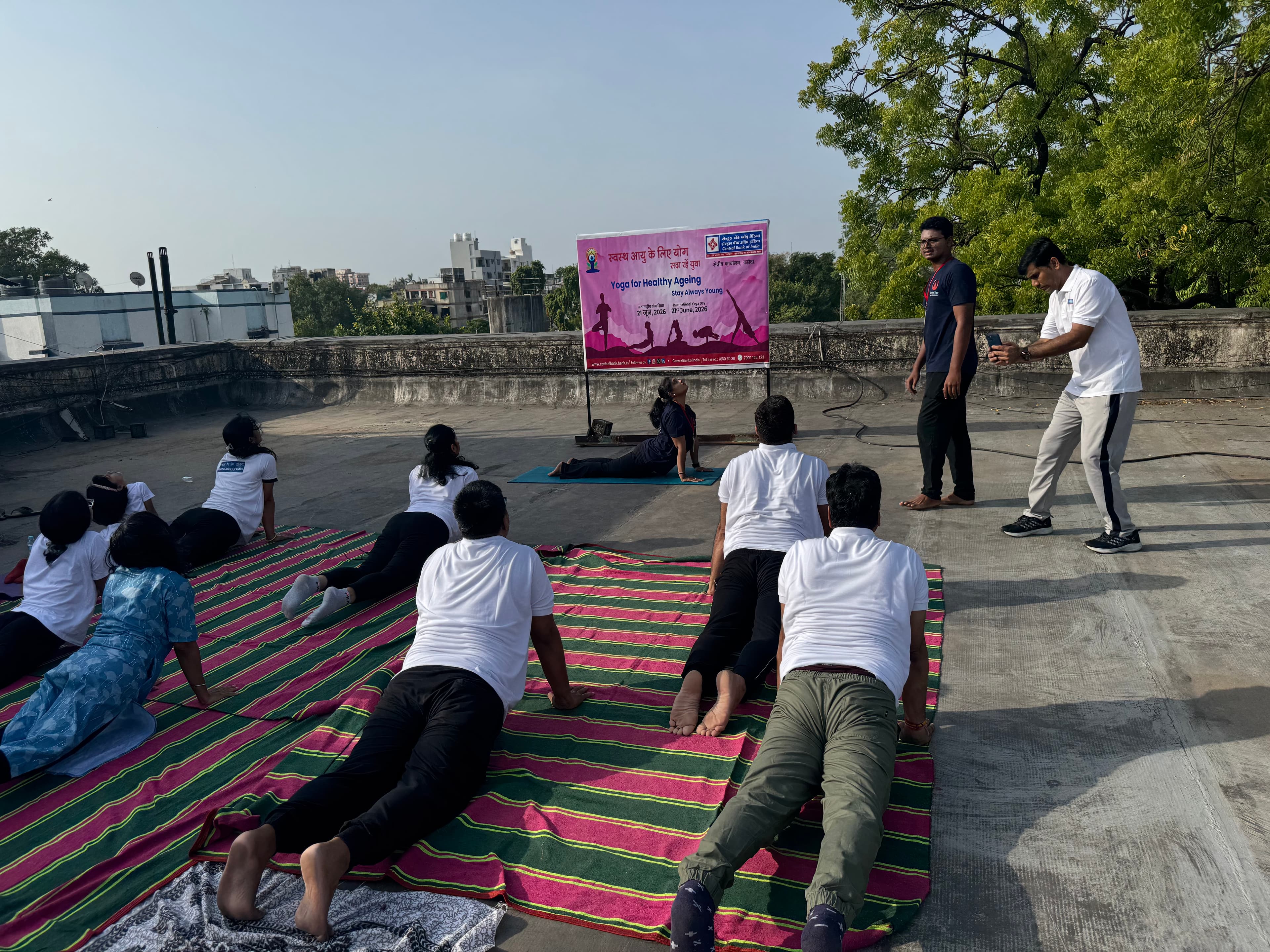 International Day of Yoga 2026 – Central Bank of India image 4