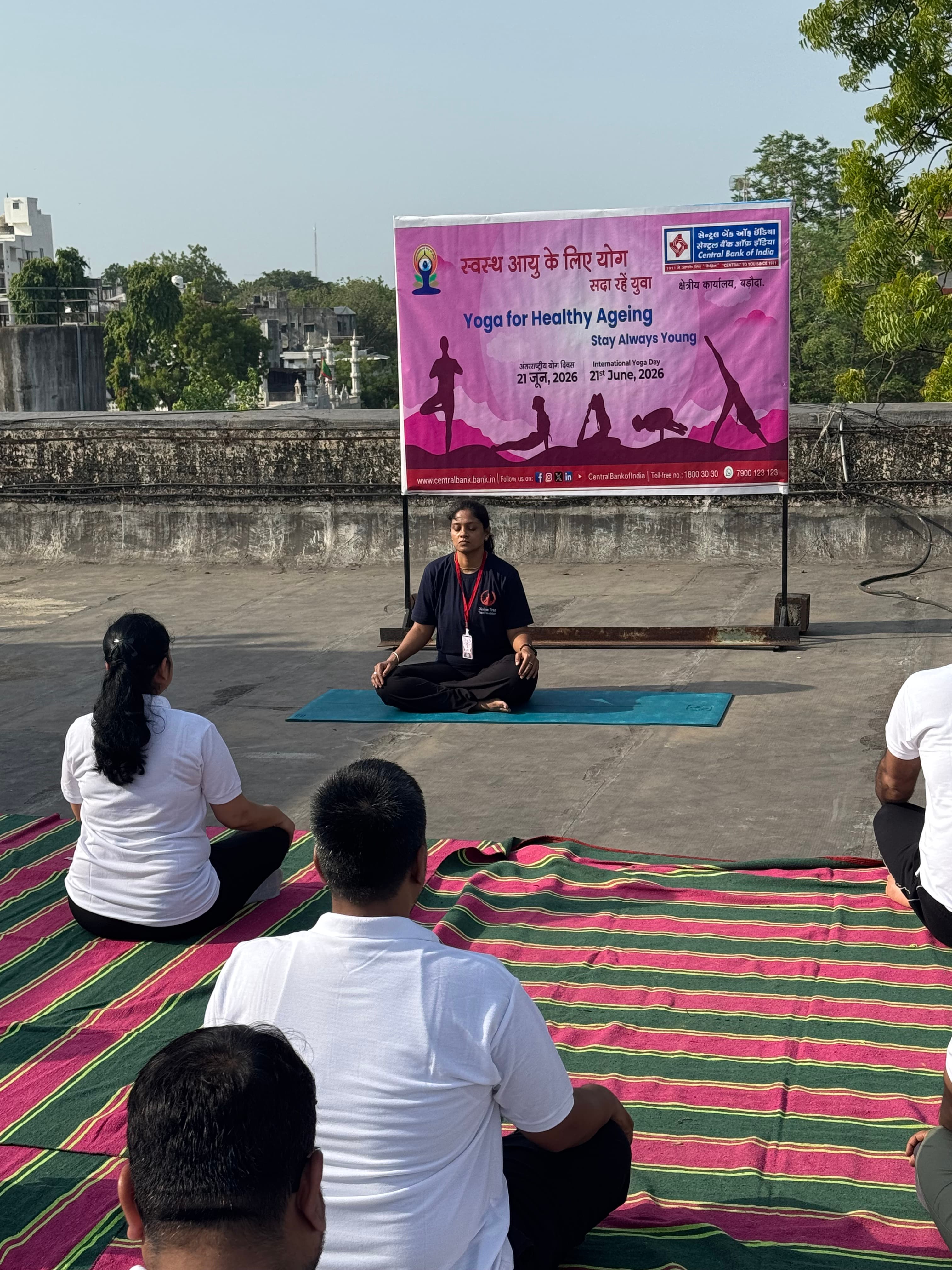 International Day of Yoga 2026 – Central Bank of India image 8