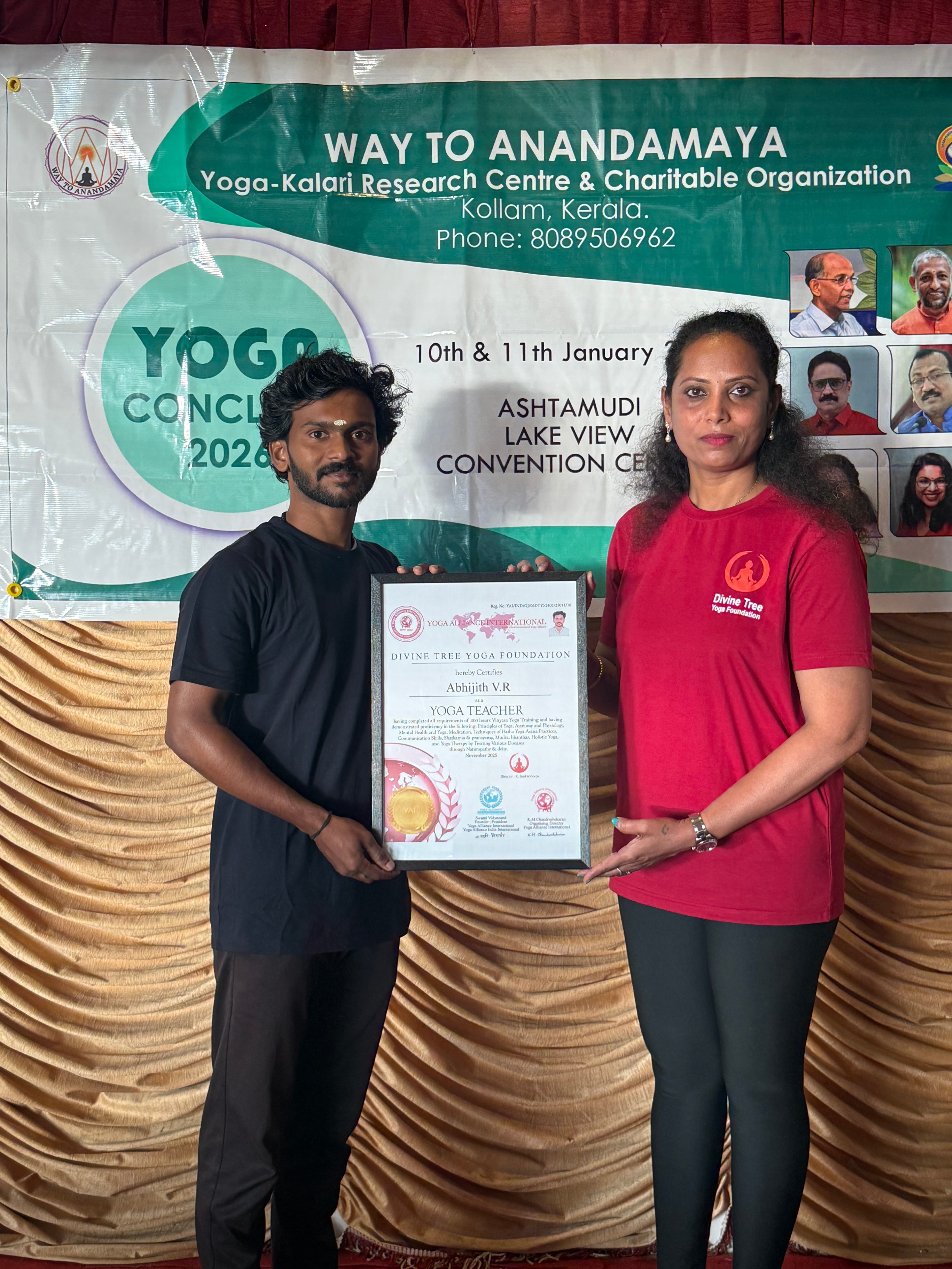 Divine Tree Yoga Foundation Kerala event